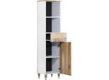 Syfax™ Mobile Da Bagno 38X33,5X160 Cm In Legno Massello Di Mango