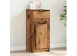 Vidaxl Credenza Effetto Legno Vecchio 30X30X70 Cm Materiale A Base Di Legno