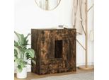 Stabli MöBel Credenza Con Cassetti E Ante In Rovere Fumé 70,5X34X74,5 Cm - Cassettiere CC6955304 1Pacco