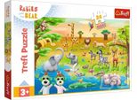 Trefl Puzzle 24 Maxi Babaski E Orsetto, Safari - Babaski 14373