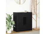 Maison Exclusive - Credenza Con Cassetti E Ante Effetto Rovere Nero