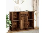 2025 Credenza Moderna Con Cassetto In Legno Vecchio 101X35X76Cm Materiale A Base Di Legno - Cassettiere,Design 1422474 1Pacco