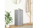 Vidaxl Credenza Grigio Sonoma 29,5X34X76 Cm Materiale A Base Di Legno