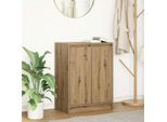 Maison Exclusive - Credenza In Rovere Artigianale 57X34X76 Cm Materiale Ligneo