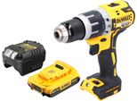 Trapano A Percussione A Batteria Dewalt Dcd 796 D1 18 V 70 Nm Senza Spazzole + 1X Batteria Ricaricabile 2,0 Ah + Caricabatterie