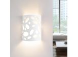 Zmh Lampada Da Parete Per Interni Corridoio Luci Su E Giù Luci Da Parete Design Moderno Luci Da Parete E14 Lampada Da Corridoio Luce Di Gesso Bianco Luce Da Parete Scala Per Soggiorno Cucina Senza Lampadina