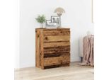 Vidaxl Credenza Effetto Legno Vecchio 60X35X76 Cm Materiale A Base Di Legno