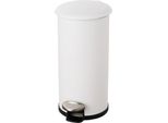Helit H2406505 Cestino A Pedale Helit "Lo Zinco"", 12 Litri, Bianco"