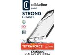 Cellularline TETRACGALS25UT Custodia Protettiva Per Telefoni Cellulari 17,3 Cm (6,8") Cover Nera, Trasparente"