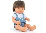 Bambola Miniland Ragazzo Europeo 38 Cm - Bambola Giocattolo Educativa