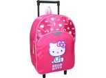 Plecak Trolley Hello Kitty - TęCzowy Motyw, 33 Cm, Licencjonowany