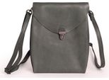Harold's Pelle Borsa A Tracolla Fold Handbag Clutch Up Green Verde Bosco