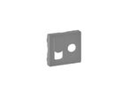 Pannello Per TV+RJ45 Valena Life Legrand - Alluminio
