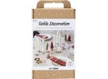 Creativ Company Set Di Decorazioni Da Tavola Natalizie Angeli Alberi Stelle