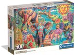 Puzzle Cle 500 Compactelefanti Carnevale 35578
