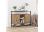 Maison Exclusive - Credenza In Rovere Artigianale 100 X 35 X 80 Cm Materiale Ligneo