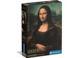 Clementoni 1000 El. Puzzle Mona Lisa Z Muzeum Leonardo - Oficjalny Produkt