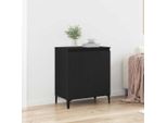 Vidaxl Credenza Nera 60 X 35 X 70 Cm Materiale A Base Di Legno