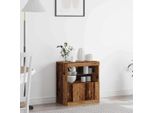 Maison Exclusive - Credenza Led Marrone 60,5 X 37 X 67 Cm Materiale Ligneo