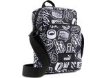 Puma Borsa A Tracolla Academy Aop Portable Bag Puma Black - Turbo Aop Nero
