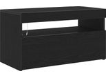 Mobile Tv Vidaxl Nero 75 X 35 X 40 Cm Materiale In Legno