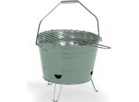 Barbecue A Carbone Verde Da 27 Cm Livoo Doc327V
