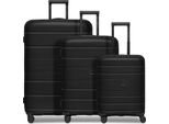Redolz Carrello Essentials 11 Trolley Set 3 -Pezzi Black Nero