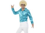 Smiffys - Costume A Camicia "Anni '60"" - Herren SM2780 (M) (Blau)"