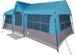 Vidaxl Tende Con Tetto Blu 622 X 295 X 238 Cm Poliestere