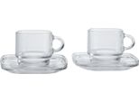 Ritzenhoff & Breker 821710 Ritzenhoff & Breker Set Per Espresso Americano, 4 Pezzi