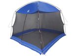 Vidaxl Tenda Con Tetto Azzurro 320 X 320 X 218 Cm In Poliestere
