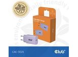 Club 3D Club3D Lifestyle Caricabatterie USB-C 30 Watt, 2 Pezzi Viola Retail