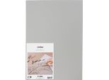 Creativ Company Foglio Di Linoleum In Gomma Grigio Chiaro 30X40Cm Per Linoleum