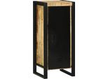 Vidaxl Mobile Da Bagno Marrone 40 X 35 X 90 Cm In Legno Massiccio Di Mango