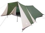Vidaxl Tenda Familiare Con Tetto Verde E Beige 660 X 456 X 200 Cm