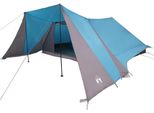 Vidaxl Tenda Familiare Con Tetto Blu E Grigio 660 X 456 X 200 Cm