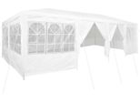 Vidaxl Tenda Per Feste Bianca 800 X 400 X 266 Cm In Poliestere E Acciaio