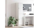 Vidaxl Credenza Bianca 35 X 39 X 168 Cm Materiale A Base Di Legno