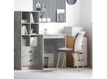 Vidaxl Scrivania Grigio Cemento 60 X 50 X 76 Cm