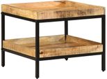 Syfax™ Tavolo Laterale Marrone 55 X 55 X 45 Cm Legno Di Mango Massello