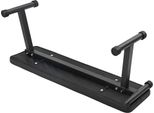Vidaxl Panca Pesi Pieghevole Nera 109 X 29 X 42 Cm Acciaio