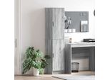 Vidaxl Credenza Grigio Sonoma 35 X 39 X 168 Cm Materiale A Base Di Legno