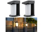 Zmh 2 Lampade Solari Per Esterni Con Rilevatore Di Movimento Lampada Solare Da Parete Luce Solare Esterna Giardino Esterno 2 Modalità Impermeabile Luce Esterna 3000K Bianco Caldo Led Lampada Esterna Per Cortile Gradini Porta D'ingresso Corridoio
