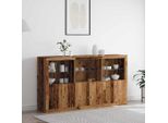 Maison Exclusive - Madia Led Legno Vecchio 181,5 X 37 X 100 Cm Legno Multistrato
