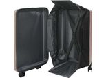 Vidaxl Valigia Con Serratura Oro Rosa 50 X 30 X 76 Cm Plastica Abs