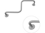 Barra Per Trazioni Da Soffitto Grigia, Curva, Stabile 100 Kg