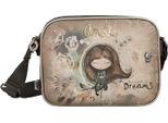 Anekke Borsa A Tracolla Real 3 Compartment Crossbody Bag Multicolor Multicolore