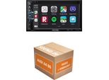 Autoradio Einbaupaket Alpine INE-W611D für Audi A4 B6 + Navigation Plus Navigationssystem CD-/DVD-Laufwerk