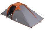 Tenda Vidaxl Con Tetto Grigio E Arancione E Nero 510 X 240 X 156 Cm