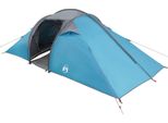 Tenda Vidaxl Con Tetto Altro Blu E Nero 510 X 240 X 156 Cm